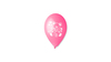 Ballon - BAMSE - Pink - 6 stk./ps