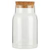 Opbevaringsglas / vase m. korklg 210 ML