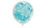 Balloner m/ Konfetti - Baby Bl - 30 cm - 5 stk./ps