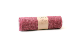 Deco Jute - rulle - 30 cm x 5 m - Raspberries