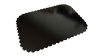 Kagepap tapas Sort 10 stk. 32 x 45 cm - Blgekant