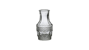 Tiny Flaske Vase -  4,5 cm - Hjde: 8 cm - Transparent