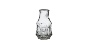 Tiny Flaske Vase -  5 cm - Hjde: 8 cm - Transparent