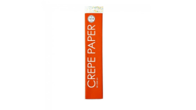 Crepe papir - Orange - 50x250 cm