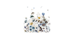 Servietter - 33x33 - vilde bl blomster