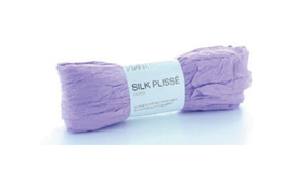 Silk Plisse Bnd - 15 cm x 5 m - Syren