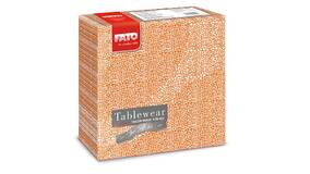 Airlaid Middagsservietter - Mosaic - Mandarin - 50 stk.  - Stofl