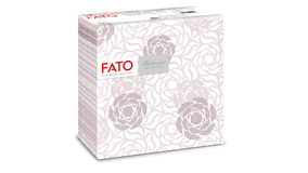 Airlaid Middagsservietter - Fleuri - Powder - 50 stk.  - Stoflig