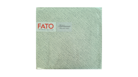 Airlaid Middagsservietter - Velour - Mint - 50 stk.  - Stofligne