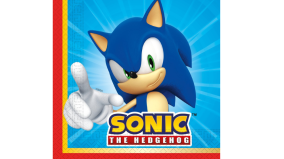 Servietter - Sonic the hedgehog - 33x33 cm