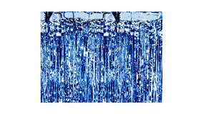 Glimmerforhng - Blue - 90 cm x 250 cm