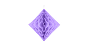 Honeycomb Diamond - Lilac - 20 cm - 1 stk./ps