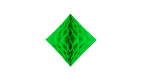 Honeycomb Diamond - Light Green - 20 cm - 1 stk./ps