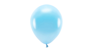 ECO Balloner 26 cm - Metallic Light Blue- 10 stk./ps