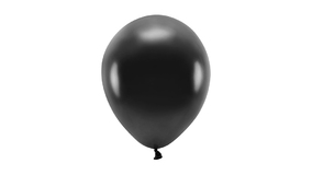 ECO Balloner 26 cm - Metallic Black - 10 stk./ps