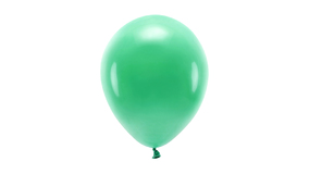 ECO Balloner 26 cm - Metallic Green - 10 stk./ps