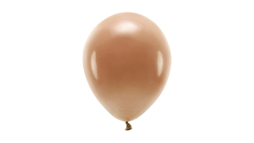 ECO Balloner 26 cm - Pastel chokolade brun - 10 stk./ps