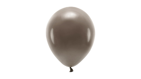 ECO Balloner 26 cm - Pastel brun - 10 stk./ps