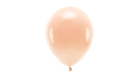 ECO Balloner 26 cm - Pastel fersken - 10 stk./ps