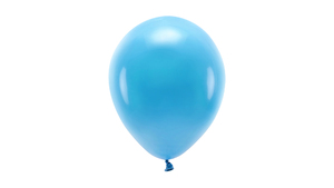 ECO Balloner 26 cm - Pastel Turquoise - 10 stk./ps