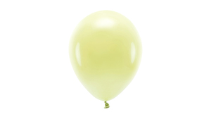 ECO Balloner 26 cm - Pastel Light Yellow - 10 stk./ps