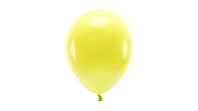 ECO Balloner 26 cm - Pastel Yellow - 10 stk./ps
