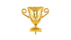 Ballon - Pokal - 64 x 61 cm - Gold