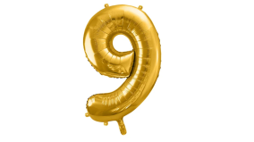 Folie 86 cm - 9 - guld