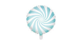 Ballon - Candy Lys Bl  35 cm.