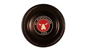Paptallerkener - FC Midtjylland logo