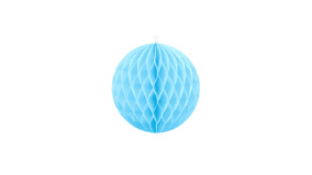 Honeycomb Ball - Sky Blue - 10 cm - 1 stk./ps