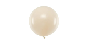 Jumbo Ballon 100 cm - Pastel Nude - 1 stk./ps