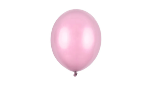 ECO Balloner 26 cm - Metallisk lys pink - 10 stk./ps