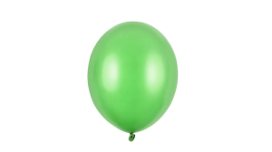 ECO Balloner 26 cm - Metallisk lys grn  - 10 stk./ps