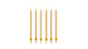 Kagelys - Gold - 12,5 cm - st