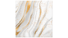 Servietter - 33x33 - Marmor guld