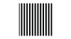 Servietter - 33x33 - Sort striber