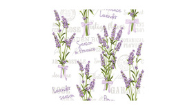 Servietter - 33x33 cm - Lavendel