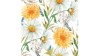 Servietter - 33x33 - Margueritter og vilde blomster