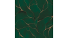 Servietter - 33x33 - Grn marmor m. guld