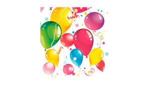 Party Balloons - Servietter