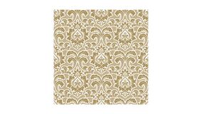 Servietter - 33x33 - Mnstret guld