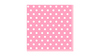 Servietter - 33x33 - Pink prikker