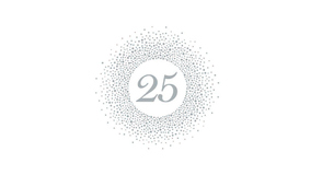 25 Silver Dots