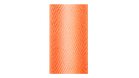 Orange tyl - 30 cm x 9m