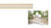 Jutebnd med blonde - 4 cm x 5 meter