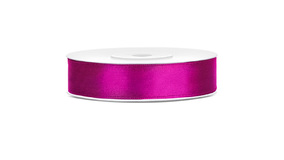 SATIN Fuchsia - Satinbnd 12 mm x 25 m