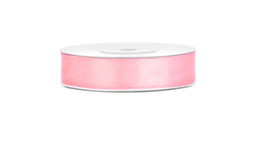 SATIN Light Pink - Satinbnd 12 mm x 25 m
