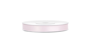 SATIN - Light Powder Pink - Satinbånd 6 mm x 25 m