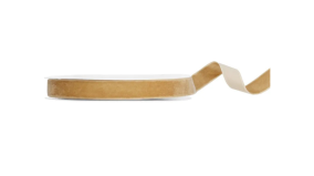 Velour bnd - Guld - 15mm x 10 m